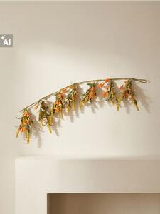 Sinsay - Есенна декоративна гирлянда с цветя - многоцветен