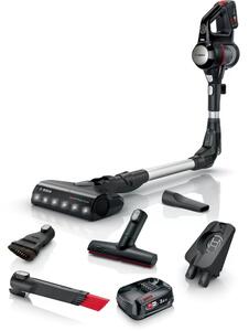 Прахосмукачка Bosch BCS712XXL, безжична, 0.3l контейнер, 3 нива на мощност, до 40 мин време на работа, черна