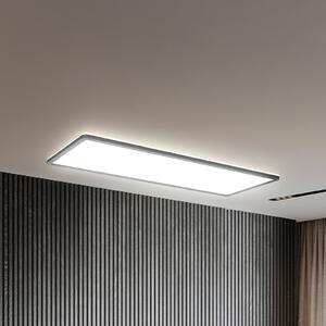 B.K. Licht LED панел Slim Remote RGBW, 58 x 20 cm, черен, задно осветление, Затъмняване, Черен, кабинет / офис, Пластмаса