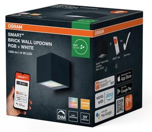 Osram -LED RGBW димируемо външно стеново осветително тяло SMART+ BRICK LED/14W/230V IP44 Wi-Fi