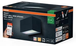 Osram -LED RGBW димируемо външно стенно осветително тяло SMART+ BRICK LED/14W/230V IP44 Wi-Fi