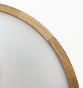 Brilagi - LED таванно осветително тяло CARVALHO MODERN SLIM, 2xE27/60W/230V, Ø 37,5 см, дъб
