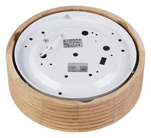 Brilagi - LED таванен плафон CARVALHO MODERN 1xE27/60W/230V диаметър 27,5 см дъб