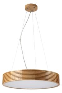 Brilagi - LED полилей на кабел CARVALHO MODERN 3xE27/60W/230V дъб Ø 47,5 см
