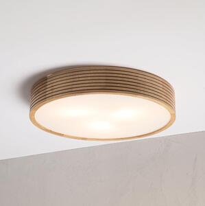 Brilagi - LED таванно осветително тяло CARVALHO MODERN 3xE27/60W/230V Ø 47,5 см, дъб