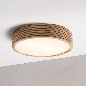 Brilagi - LED таванно осветително тяло CARVALHO MODERN 2xE27/60W/230V Ø 37,5 см дъб