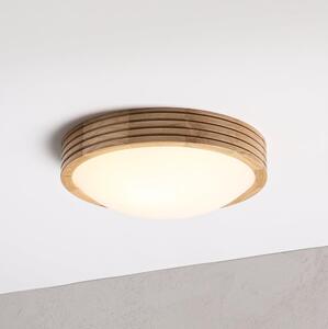 Brilagi - LED таванен плафон CARVALHO MODERN SLIM 1xE27/60W/230V Ø 27,5 см дъб