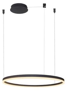 Azzardo AZ4960 -LED Димируем пендел HALO LED/54W/230V Ø 80 см черен