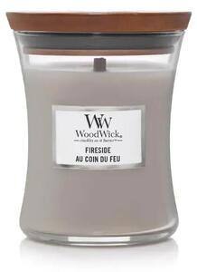 Ароматна свещ WoodWick Fireside Medium 275 г