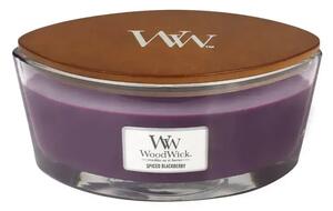 WoodWick Spiced Blackberry ароматна свещ с дървен фитил