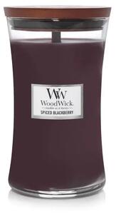 Ароматна свещ WoodWick Spiced Blackberry Large 610 г