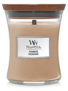 Ароматна свещ WoodWick Cashmere Medium 275 г