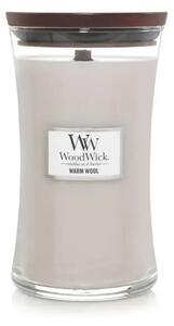 Ароматна свещ WoodWick Warm Wool Large 610 г