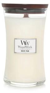 Ароматна свещ WoodWick White Teak Large 610 г