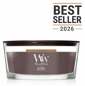WoodWick Iris Woods Ellipse Ароматна Свещ