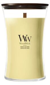 WoodWick Yuzu & Vetiver Large Jar Ароматна Свещ