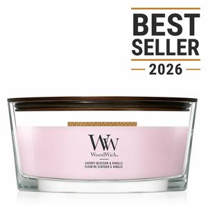 WoodWick Cherry Blossom & Vanilla Ellipse Ароматна Свещ