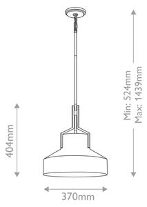 Quoizel QZ-BRECKEN-2P-OZ-ABG - Полилей BRECKEN 2xE27/60W/230V черен/мраморен декор