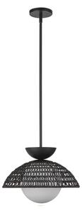 Alora Mood ALM-PERTH-P-BK - Полилей на тръба PERTH 1xE27/60W/230V Ø 37,5 cm черен