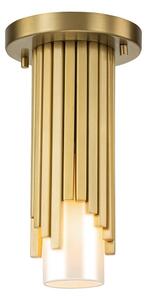 Elstead MARVELE-MP-AB-OPAL - Полилей на тръба MARVELE 1xE14/40W/230V златен