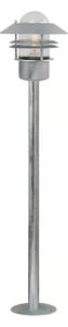 Nordlux - Външна лампа BLOKHUS 1xE27/60W/230V IP54, сребриста, 92 см