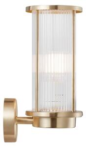 Nordlux - Външно стенно осветително тяло LINTON 1xE27/15W/230V IP54 месинг