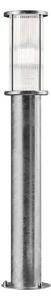 Nordlux - Външна лампа LINTON 1xE27/15W/230V IP54 сребриста 80 см