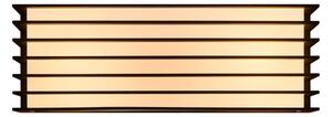 Nordlux - Външно стенно осветително тяло FLUCTUS 2xE27/15W/230V IP44