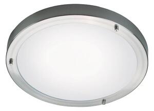 Nordlux - Таванно осветително тяло за баня ANCONA 2xE27/40W/230V IP43 Ø 31,5 cm матов хром