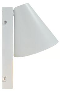 Nordlux - Стенна лампа с USB WILMER 1xE14/40W/230V бяла