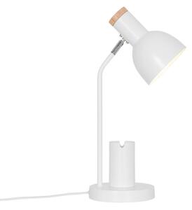 Nordlux - настолна лампа DEVONE 1xE27/15W/230V бяла