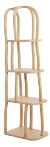 Стелаж от масивно манго в светло естествен цвят 53x175x40 cm Lowe – Light & Living