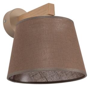 Brilagi - Стенна лампа LATTE SABIA 1xE27/15W/230V бор/кафява