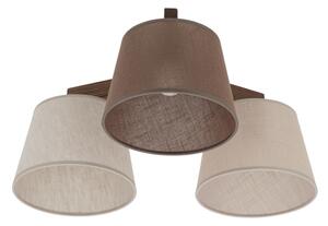 Brilagi - Полилей за повърхностен монтаж LATTE 3xE27/15W/230V бор/микс