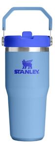 Син термос от неръждаема стомана 410 ml IceFlow™ Flip Straw 2.0 Tumbler Blue Sky – Stanley