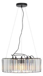 Висящо осветително тяло със стъклен абажур ø 50 cm Akiko – Premier Housewares