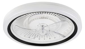 LED Плафониера с вентилатор GEMMA LED/37W/230V бял + д.у