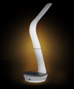 Retlux LED лампа с димер, безжично зареждане Qi, дисплей, 6W, 230V, 3000/4000/60