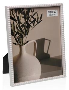 Рамка за снимки Versa Бял Дървен MDF 2 x 21,3 x 16,3 cm