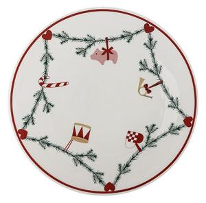 Глинена тава с коледен мотив ø 35 cm Yule – Bloomingville