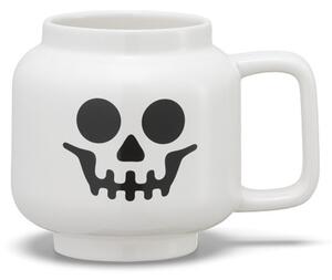 Бяла керамична детска чаша за лате 255 ml Skeleton – LEGO®