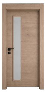 Интериорна врата с каса EUROSTILL MILANO с остъкление Advanced PW 78x205 cm Дъб Мауела