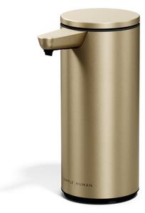 Матово златист автоматичен стоманен диспенсер за сапун 266 ml – simplehuman