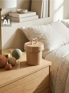 Sinsay - Керамичен съд за съхранение - телесен цвят