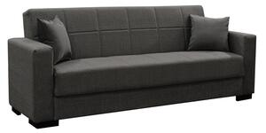 3-местен диван с място за съхранение Vox 3 Pako World Dark grey 214x82x83 cm