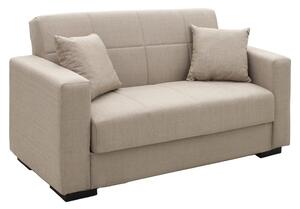 Двуместен диван с място за съхранение Vox 2 Pako World Cream 154x82x83 cm
