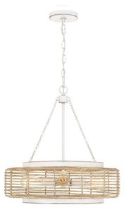 Quoizel QZ-WAYLON-4P-AWH - Полилей с верига WAYLON 4xE27/60W/230V диаметър 50,4 см