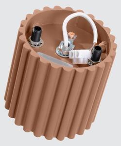 Sollux SL.1804 - Точково осветително тяло AURA 1xGU10/10W/230V 10 см кафяво