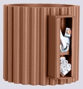 Sollux SL.1806 - Стенно осветително тяло AURA 1xG9/10W/230V кафяво