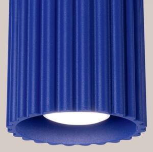 Sollux SL.1809 - Точково осветително тяло AURA 1xGU10/10W/230V 10 см синьо